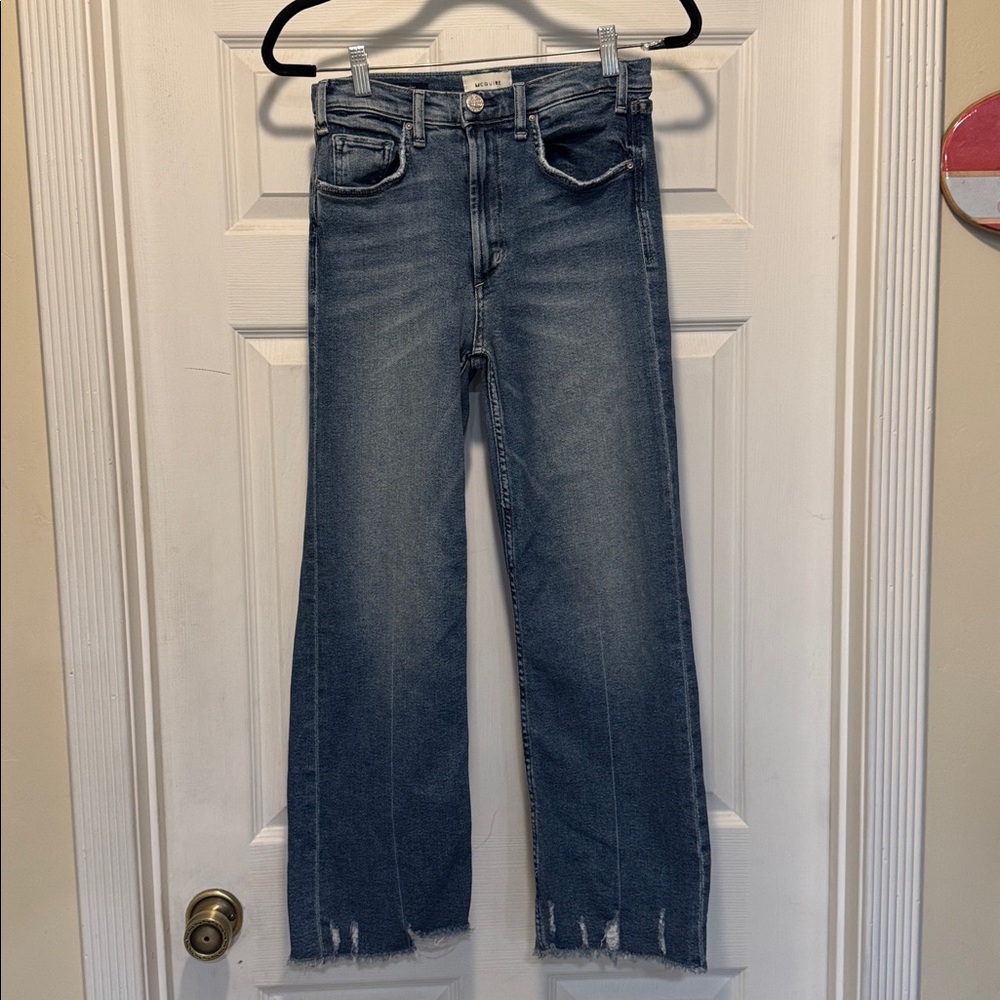 McGuire Women's Light Blue Distressed Jeans - Picture 3 of 8